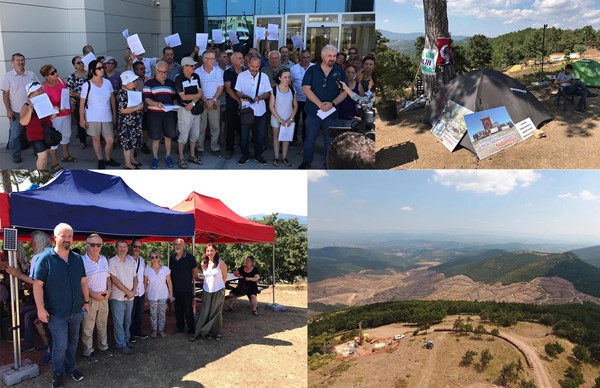 Çanakkale'deki doğa katliamı direnişine Bursa Barosu'ndan destek