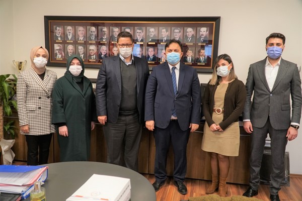 Deva Partisi Bursa il yönetiminden ziyaret