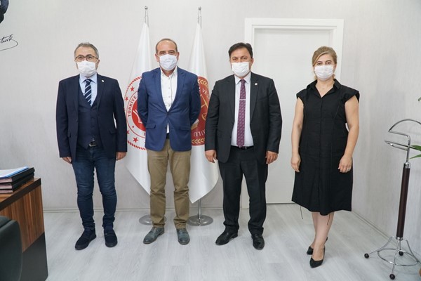 Baro'dan Gülmüş'e hayırlı olsun ziyareti