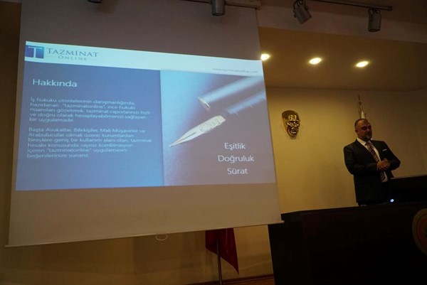 Tazminatonline.com Aplikasyonu Avukatlara Tanıtıldı