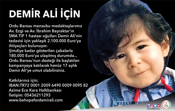 Demir Ali için yardım kampanyası