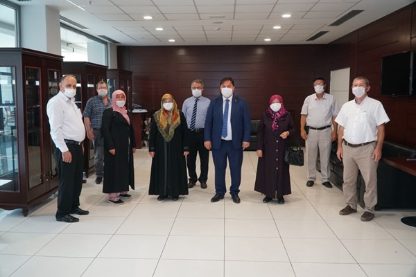 Kirazlıyayla köylülerinden Altun'a ziyaret