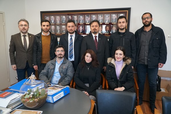 Altun, yeni stajyerleri kabul etti