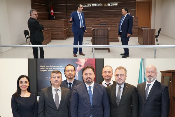 Gemlik'te çifte ziyaret