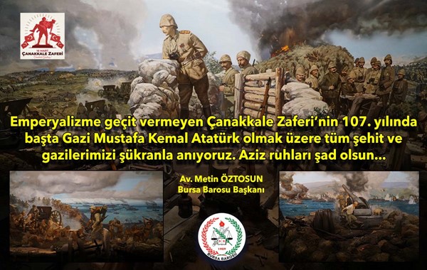 Çanakkale Zaferi'nin 106. yılı 