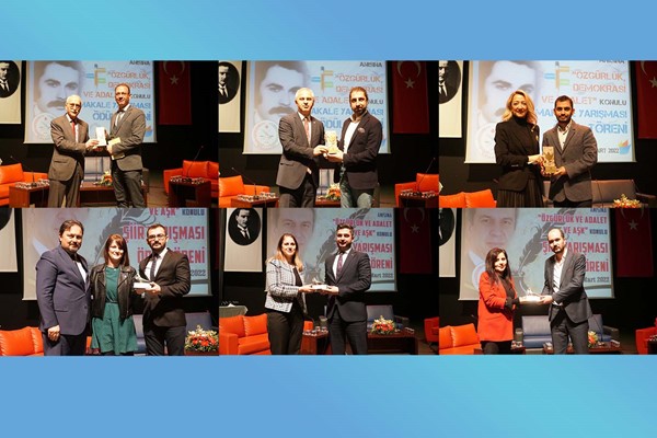 Bursa Barosu'nun makale ve şiir ödülleri sahiplerini buldu