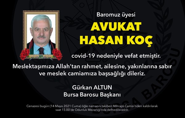 Vefat (Av. Hasan Koç)