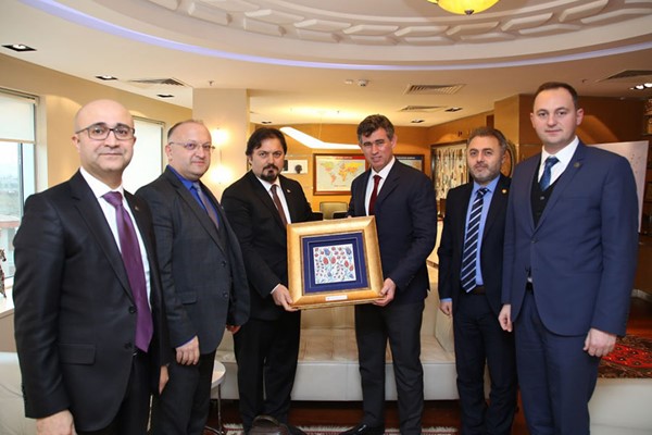 Türkiye Barolar Birliği Başkanlığı'na Çalışma Ziyareti