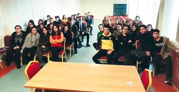 Süleyman Çelebi Lisesi öğrencilerine meslek tanıtımı