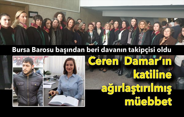 Ceren Damar Cinayeti Davası'nda karar çıktı