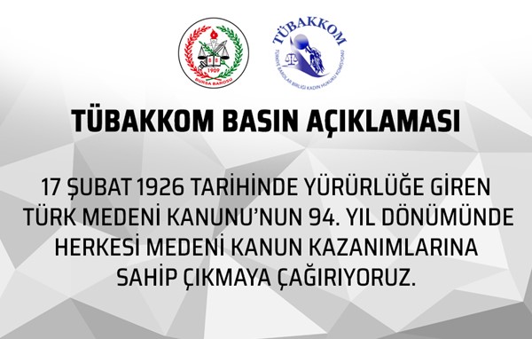 TÜBAKKOM BASIN AÇIKLAMASI