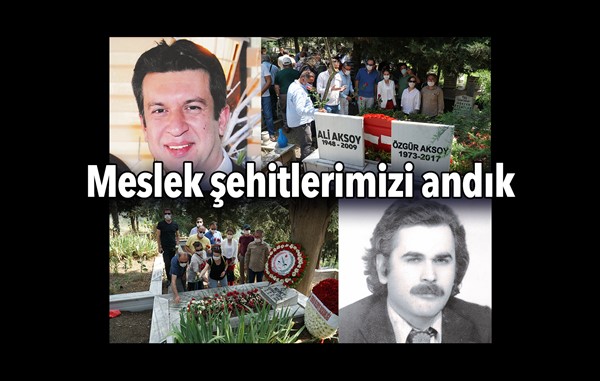 Meslek şehitlerimiz Cengiz Göral ve Özgür Aksoy'u andık