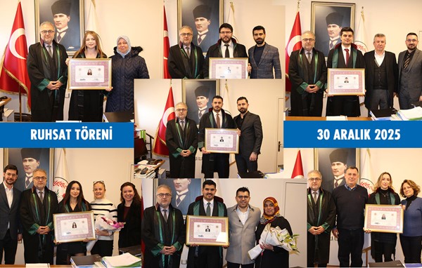 30 Aralık 2025 Ruhsat Töreni